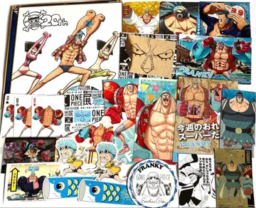 ONE PIECE 원피스 프랭키 굿즈 종이류 묶음 판매