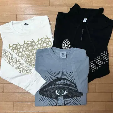 3종 세트 크리에이터 T셔츠 (반팔 긴팔) + 집업 후드티