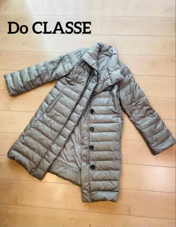 [ Do CLASSE ] 리버서블 다운 롱 코트