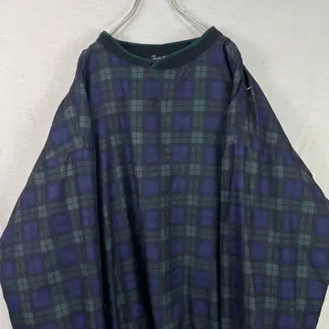 이집트제 00s 나일론 풀오버 나일론 자켓 올 패턴