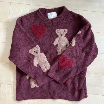 GELATO PIQUE 곰과 하트의 룸웨어