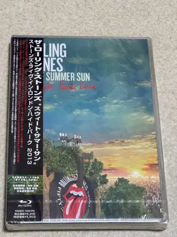 더 롤링 스톤즈 / '스위트 썸머 선' Blu-ray 미사용 새상품