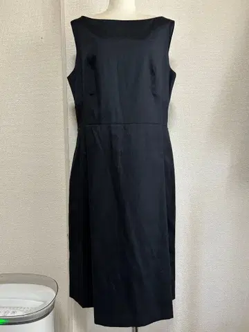 KUMIKYOKU 빅 사이즈 6 블랙 심플 무릎 기장 원피스 6851