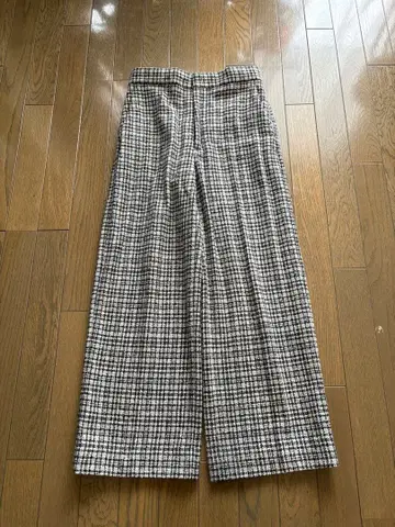[새상품급] DRAWER 드로어 울 체크 팬츠 size36
