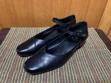 히미코 워터 마사지 스트랩 펌프스 22.5 블랙