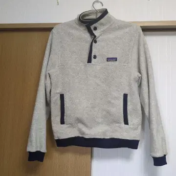 patagonia 시어링 풀오버 버튼 플리스 자켓