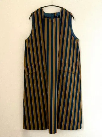 45R 인디고 쌀 새틴 오버롤 스커트 프리 사이즈