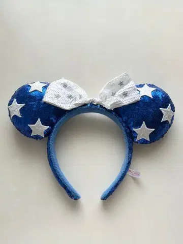 디즈니 미니 별 리본 머리띠