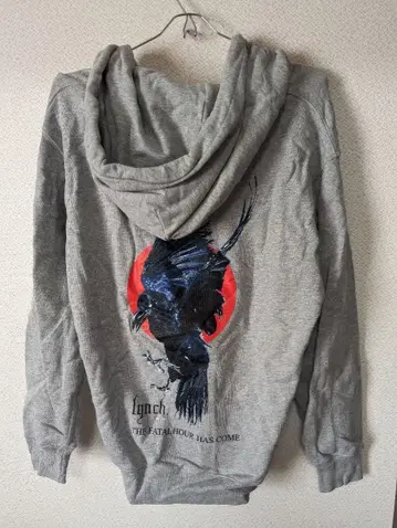 lynch. 그레이 후드티