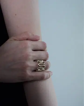 R.ALAGAN FICKLE RING 11호 실버