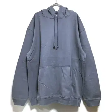 새상품 더스티 컬러 오버 사이즈 후드티 긴팔 무지 남성용 그레이 2XL