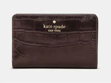 케이트 스페이드 접이식 지갑 다크 브라운