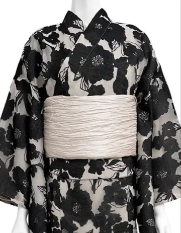 세퍼레이트 유카타 레이스 블랙 tu1086