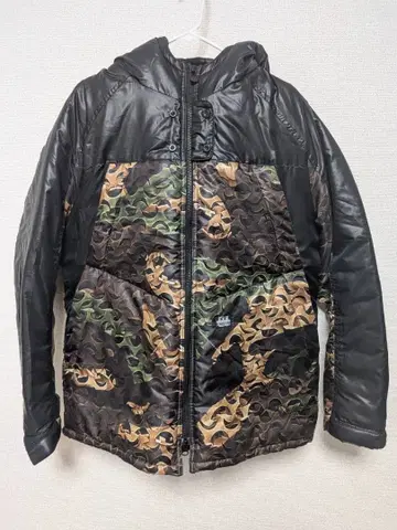 FIVE-O DUPPIES 카모플라주 자켓 후드티 L  라인