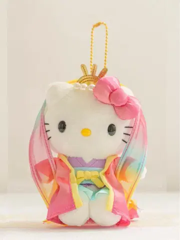 아와지시마 한정판 오토히메 헬로키티 마스코트