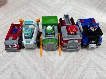 파우 패트롤 차량 세트 5대