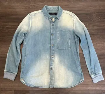 Shama 빈티지 가공 데님 셔츠