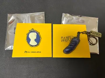 Mrs. GREEN APPLE 바벨 카메오 핀즈 키링 와카이 히로토