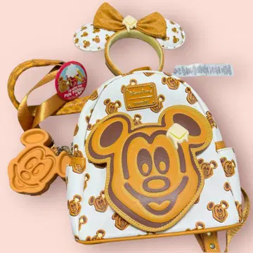 Loungefly 미키마우스 백팩 와플 컴퍼니
