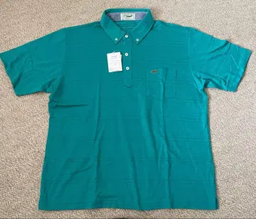 터콰이즈 스트라이프 피케 셔츠 택 포함 새상품(LL)