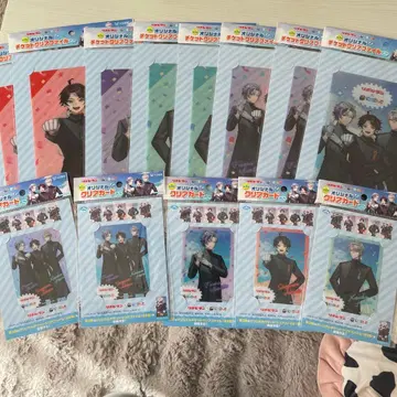 니지산지 클리어 파일 클리어 카드 세트