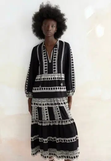 ZARA 롱 원피스 XS 사이즈