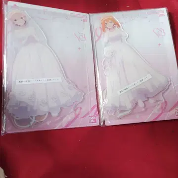 5등분의 신부 제일복권 빅 아크릴 스탠드 세트