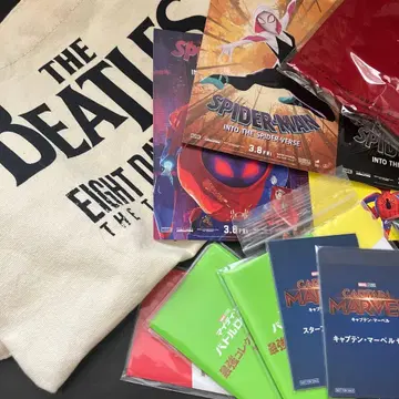 영화관 한정판 혜택 굿즈 세트 마블 스파이더맨 비트 재키 첸