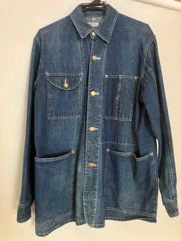 슈가케인 토요 데님 커버올 SIZE 38