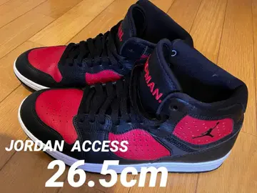 조던 액세스 블랙/짐 레드 8.5