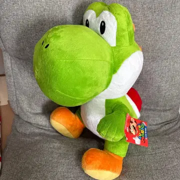 슈퍼 마리오 요시 빅 사이즈 봉제 인형 앉은 요시
