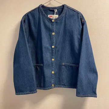 트래디셔널 웨더웨어 미사용 새상품 데님 자켓