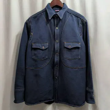 새상품급 Kempel 켄펠 헤비 온스 웨스턴 셔츠 48/M~L 상당