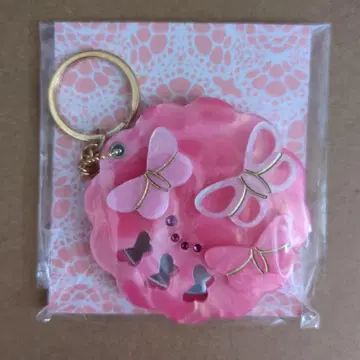 새상품! 와코루 큐트 슬라이드 거울 핑크