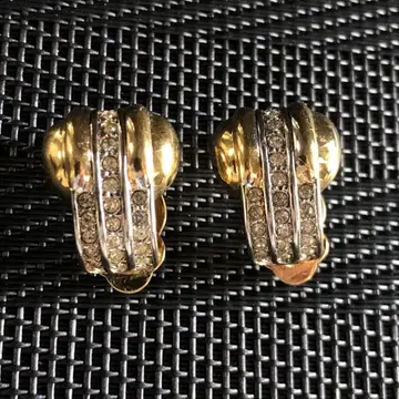 NINA RICCI 니나리치 귀찌 큐빅 골드