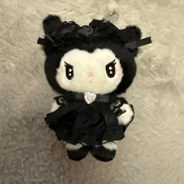 초회 생산분 산리오 심야의 메로쿠로 쿠로미 봉제 인형 마스코트 키링