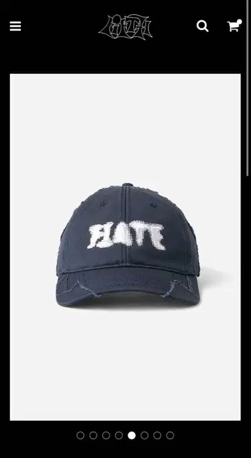 Distressed HATE CAP / CONNIE COSTAS