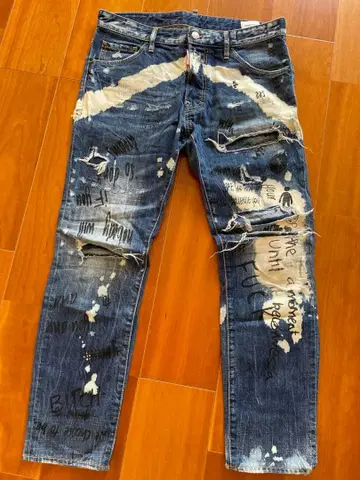 DSQUARED2 데미지 가공 데님