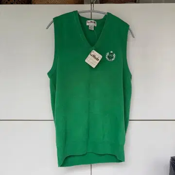 남성용 La Mode 그린 V넥 베스트