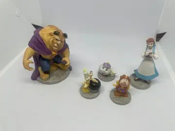 디즈니 미녀와 야수 정원 피규어