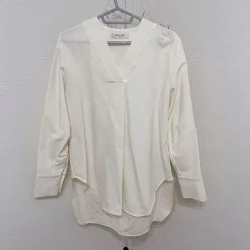 Demi-Luxe BEAMS 워셔블 오버 사이즈 블라우스