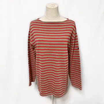 세인트 제임스 웨쌍 보더 T셔츠 적갈색 계열 5 ML 프랑스제