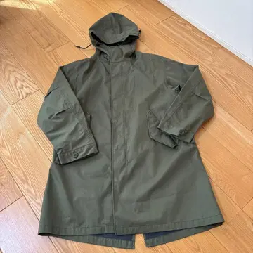 롱 코트 코트 모즈 코트 블록 테크 코트