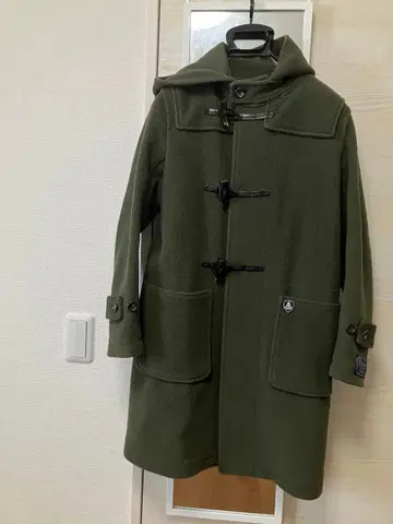 ORCIVAL 여성용 후드 부착 더플 코트 사이즈 O (S~M)