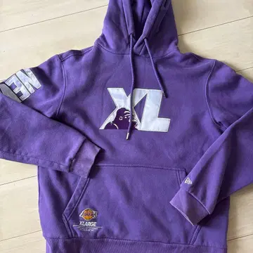 XLARGE x New Era x LA 레이커스 두꺼운 후드티