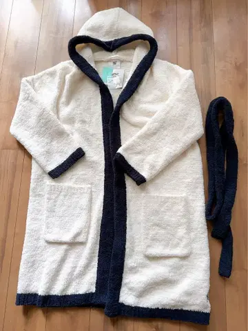 카시웨어 숏 로브 S/M 크림 네이비