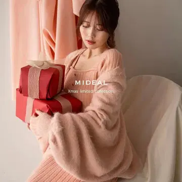 [ 새상품 ] 핑크 앙상블 크리스마스 컬렉션