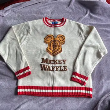 도쿄 디즈니 리조트 미키 와플 니트 M