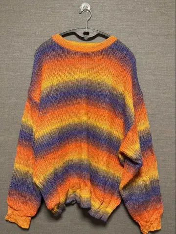 컬러풀 니트 스웨터 3종 세트