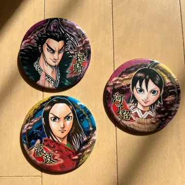 개봉만 킹덤 킹덤전 캔 배지 환기, 영정, 하료초